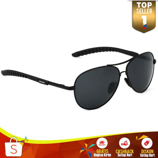 Veithdia Kacamata Aviator Polarized Sunglasses Lensa Polarized Anti Terik Matahari