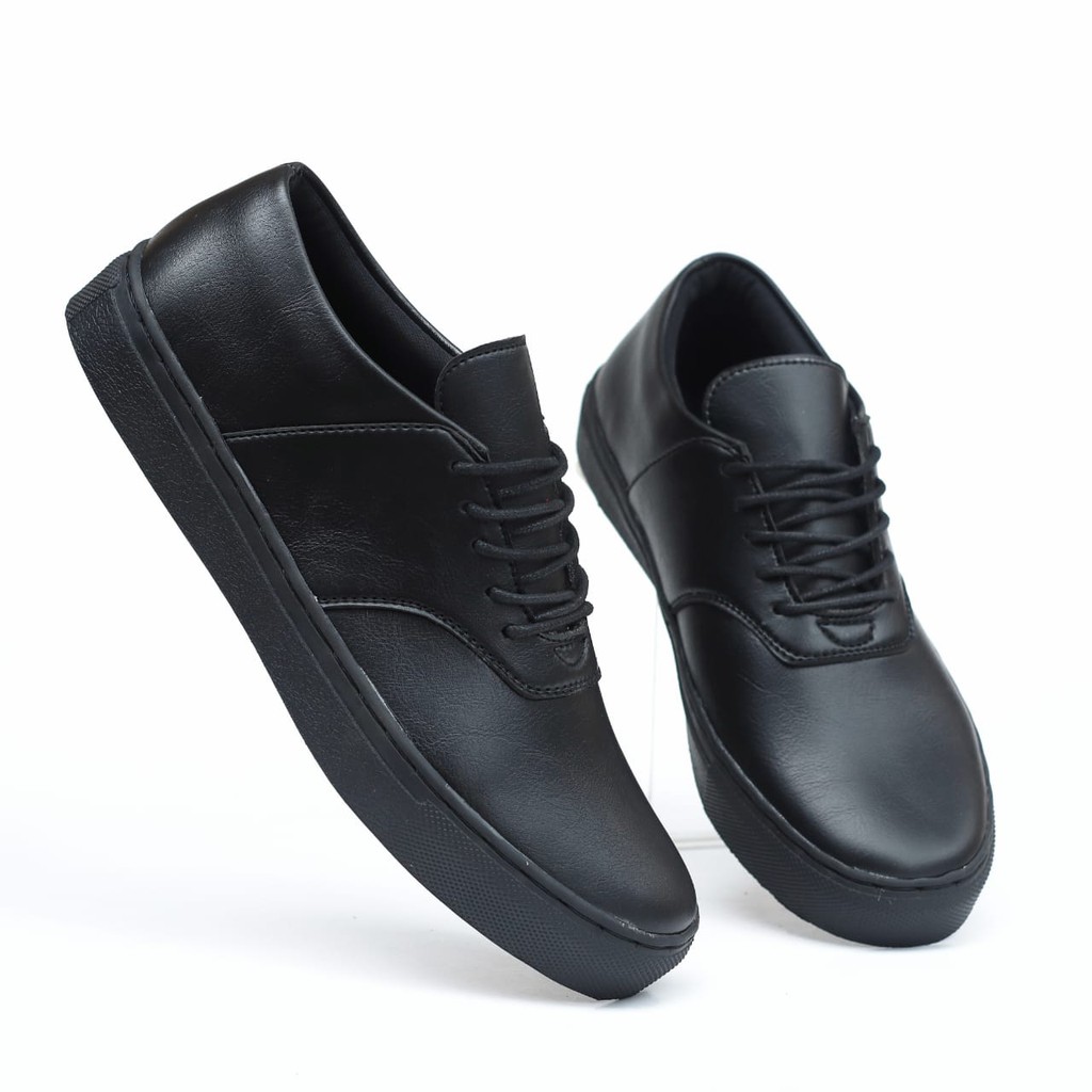 AUTHEN Sepatu Sneakers Pria Kulit Syntetic Sepatu Pria Casual Sneaker Cowok Sepatu Kasual Semi Formal Kerja Kuliah Kondangan Original Gaya Santai Keren Kekinian