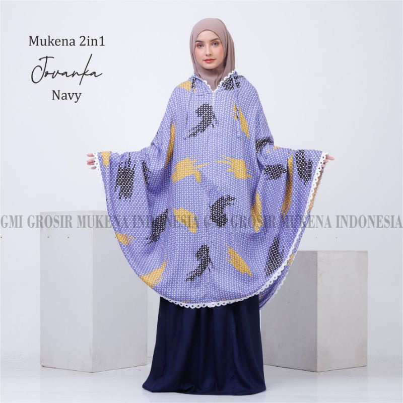 Mukena Rayon Dewasa 2 in 1 Jovanka