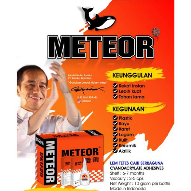 

Perekat korea / lem korea / lem meteor