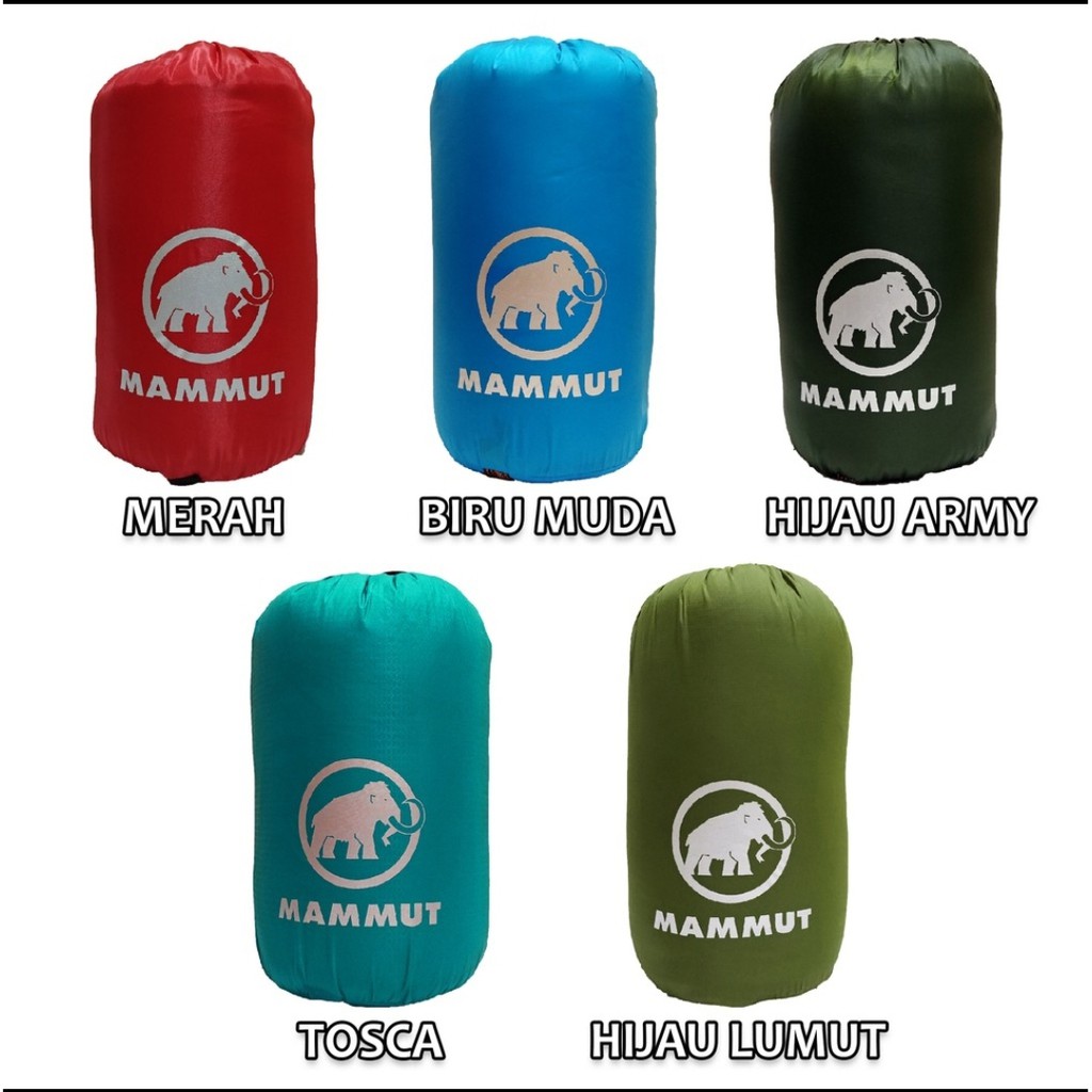 Sleeping Bag Polar Bulu Mamut - Kantung Tidur - Kantong Tidur - Selimut Gunung