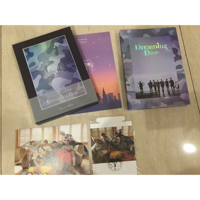 Bts now 3 fullset w/o pc