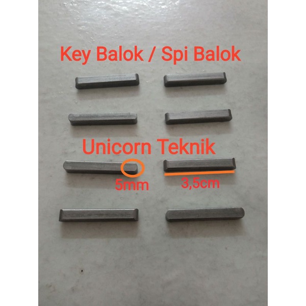 KEY BALOK GX160 / SPI BALOK GX160