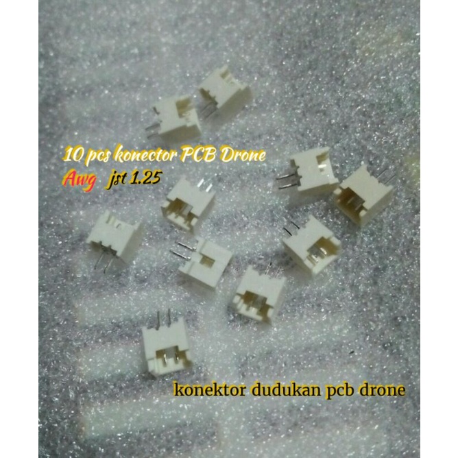 Konector Drone/ dudukan Batray board male Jst 1.25 mm