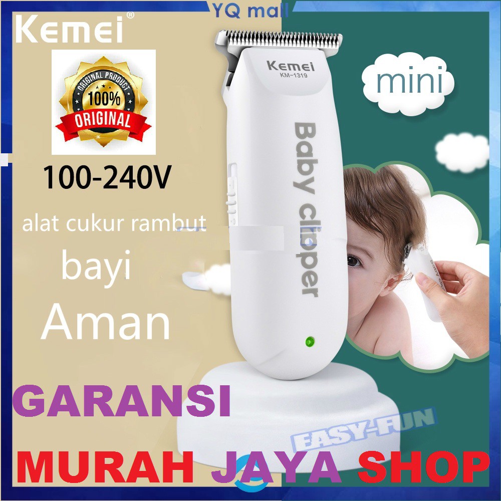 Pencukur Rambut Cukur Rambut bayi mesin cukur baby kemei km 1319