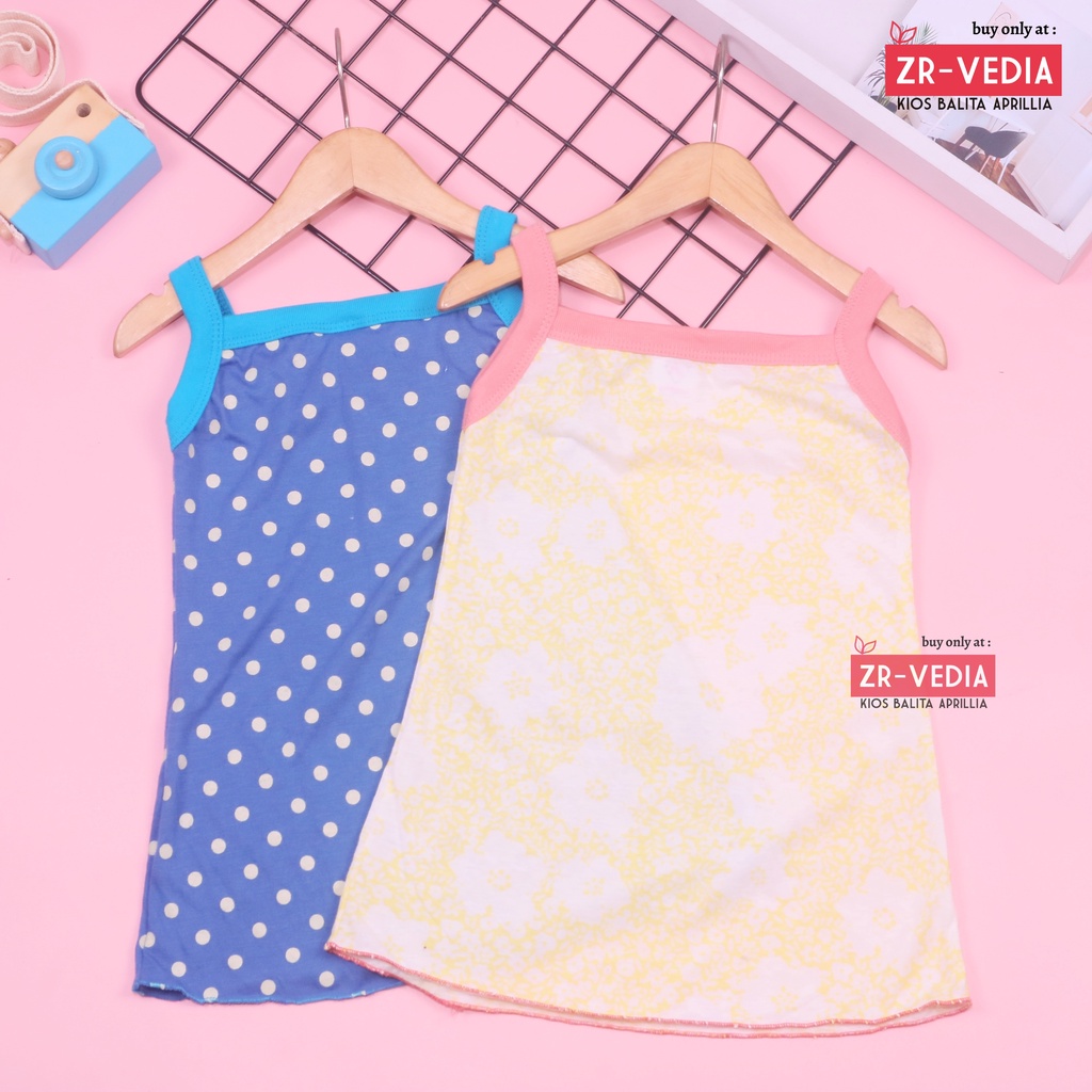 Tanktop Dress Bayi 0-12 Bulan / Baju Tidur Baby Adem Bahan Kaos Daster Meylan Dres Anak Perempuan kiosbalitaaprilia