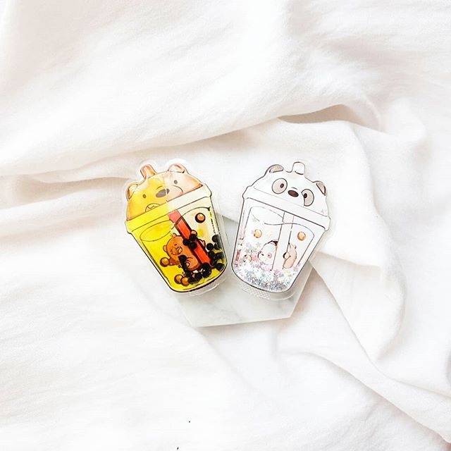 We Bare Bears Popsocket - Grizzly / Panda