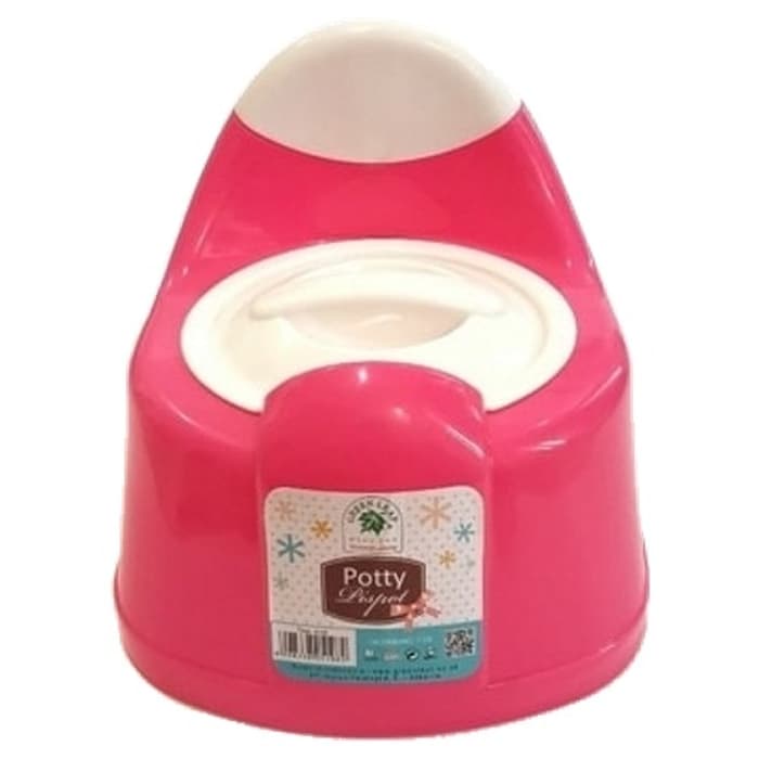 Toilet Seat Anak Portable Pispot Trina 5108 Green Leaf