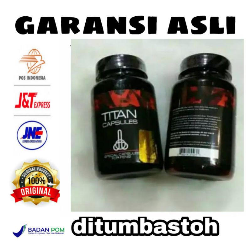 Titan capsule /Titan kapsul original Rusia obat pembesar