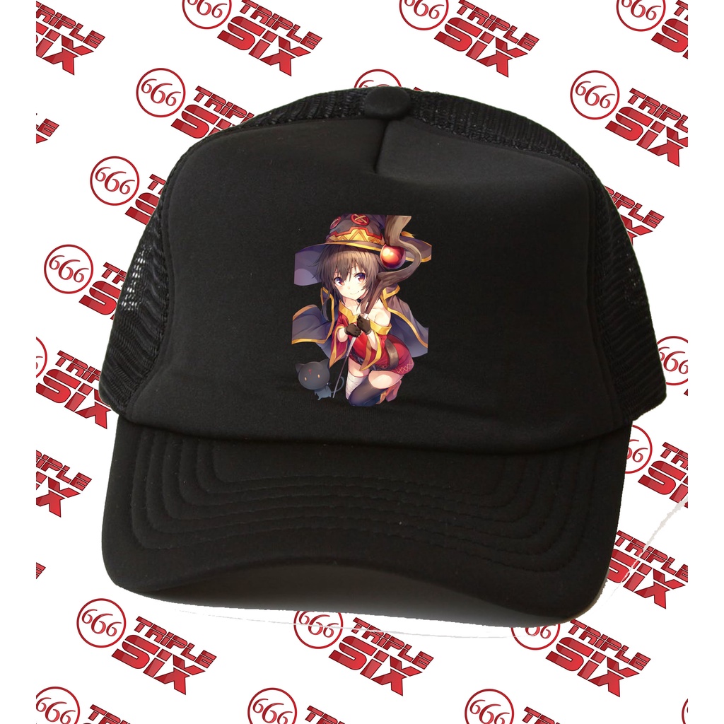 Topi Trucker Anime Konosuba Megumin Waifu