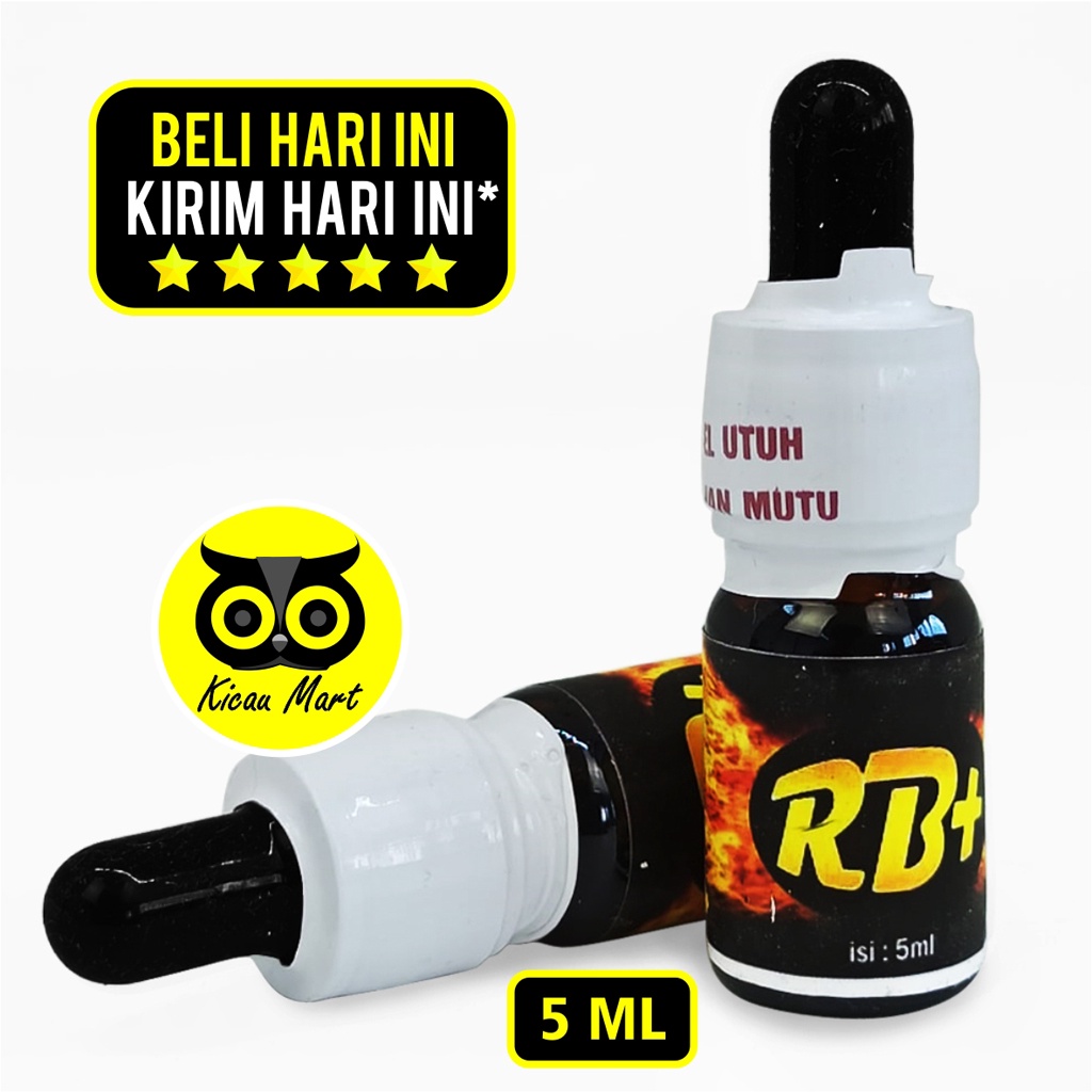 VITAMIN HARIAN LOMBA OBAT PENGGACOR BURUNG PLECI MURAI KACER RB + PLUS 5 ML PENAMBAH GACOR SMRB4RJ