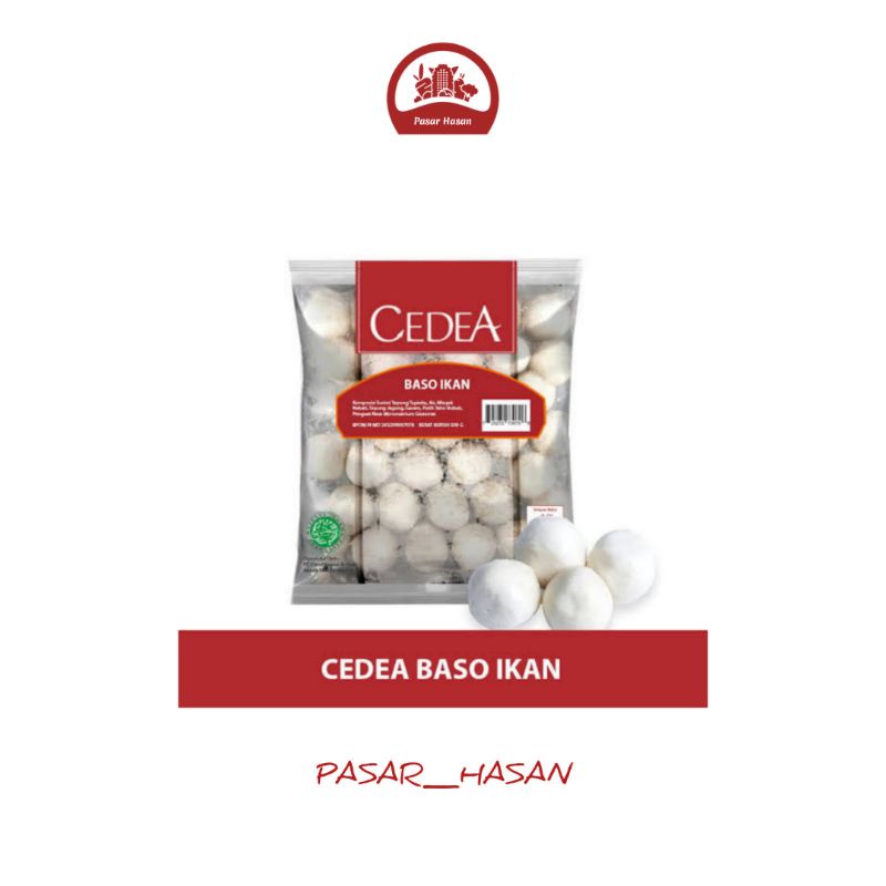 

PASAR HASAN | 500gr Baso Ikan Cedea | Frozen Food | Sayur Online