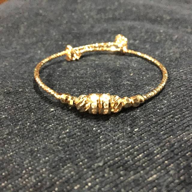 Gelang Bayi/anak2 Lapis Emas 24karat