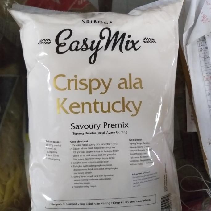 

easymix crispy kentucky 1kg sriboga tepung premix