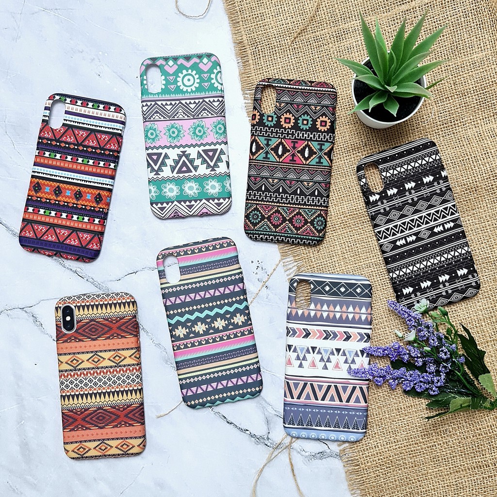 SAMSUNG GALAXY NOTE 1 3 4 5 8 9 10 NOTE 10 PLUS 10 PRO 10 LITE A81 | TRIBAL Soft Case Batik Glow In The Dark