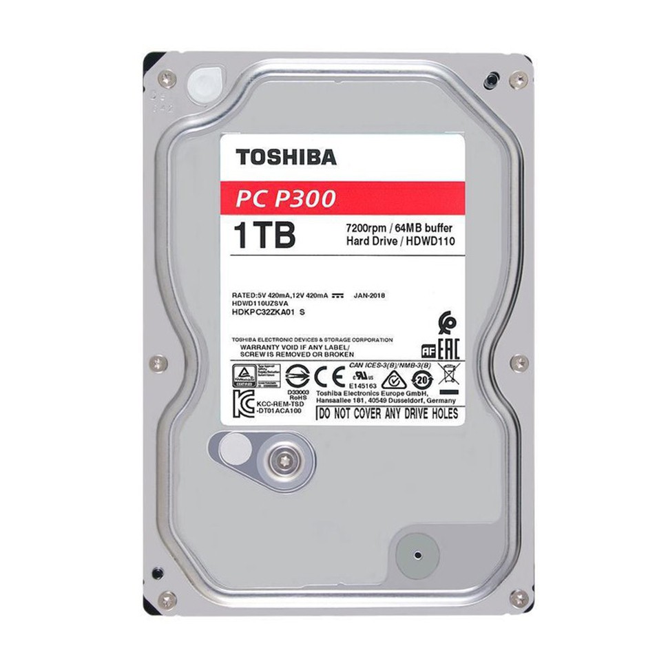 Hardisk Toshiba Internal PC 1Tb Sata 3 3.5" Garansi 2 tahun 7200rpm