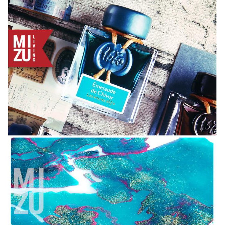 

Murah Jacques Herbin 1670 Anniv 10/50Ml Bottled Ink Tinta Fountain Pen Ink - Emeraude Chivor,
