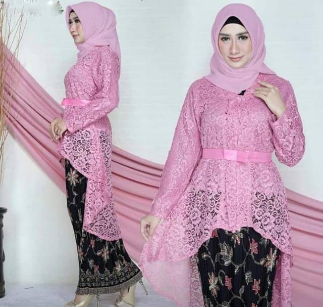 PRODUK ORIGINAL KEBAYA AURORA BRUKAT/KEBAYA PESTA/KEBAYA KEKINIAN