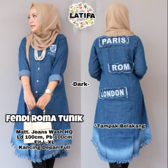 Fendi roma tunik