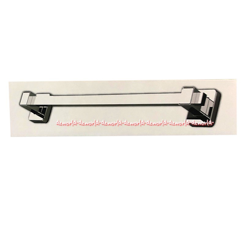 Kris Pushloc Suction System Towel Rail Gantungan Handuk Kamar Mandi