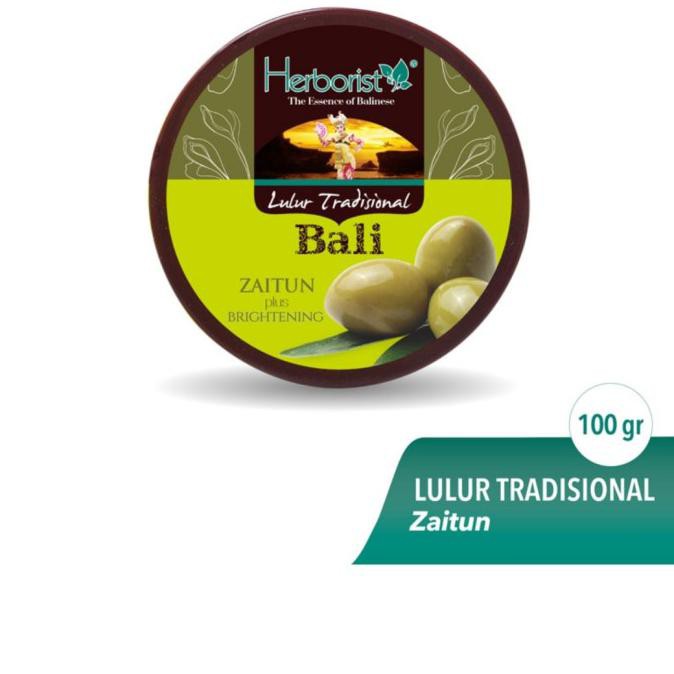 Berkualitas Minyak Lulur Herborist Lulur Zaitun 100G Hemat