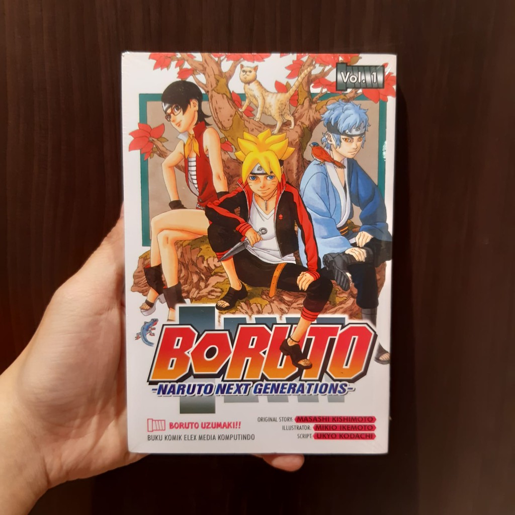 AZ - Komik Boruto - Naruto Next Generation Vol 1