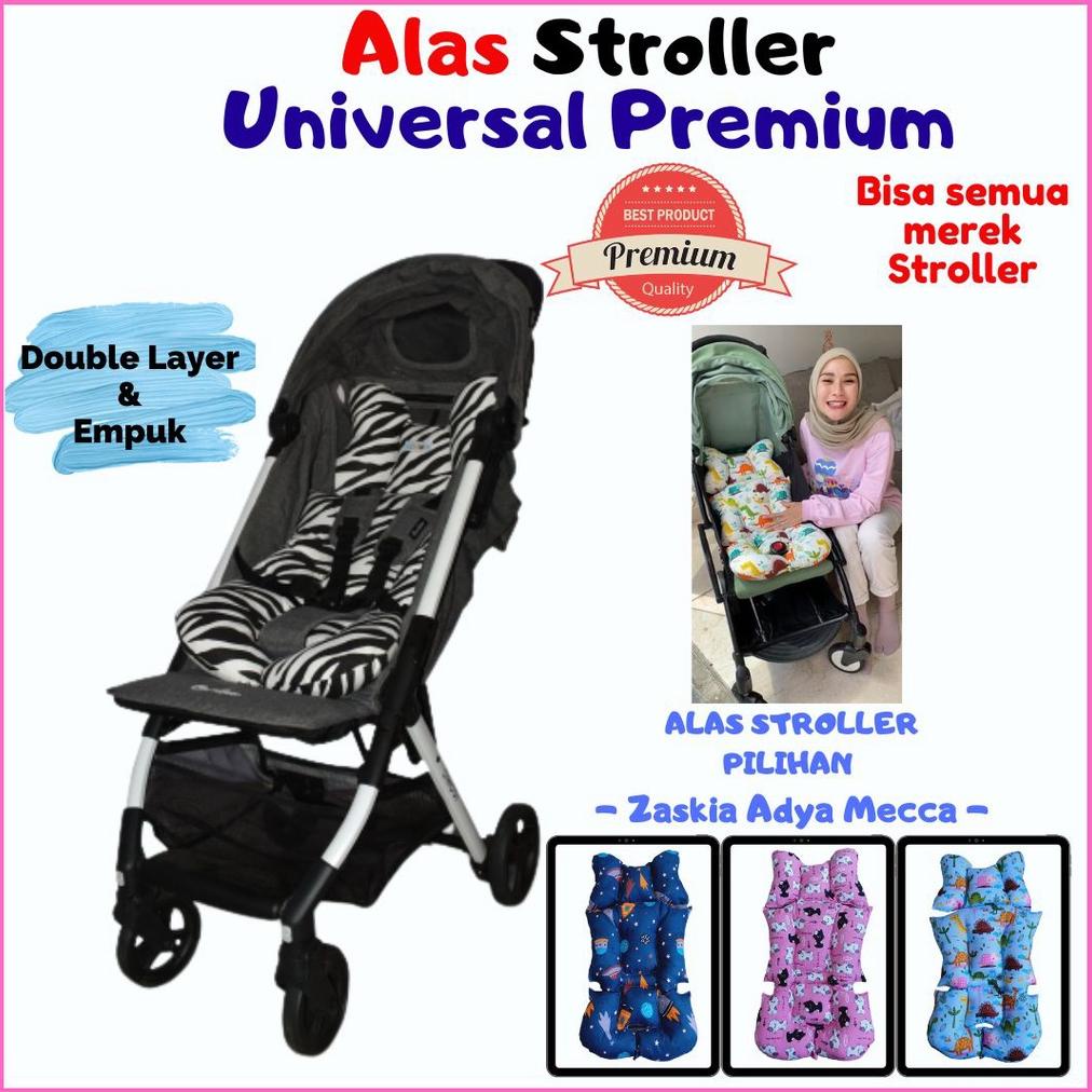 Alas Stroller Baby Stroler Universal Perlengkapan Bayi Baru Lahir Newborn Murah Polos Dan Karakter L