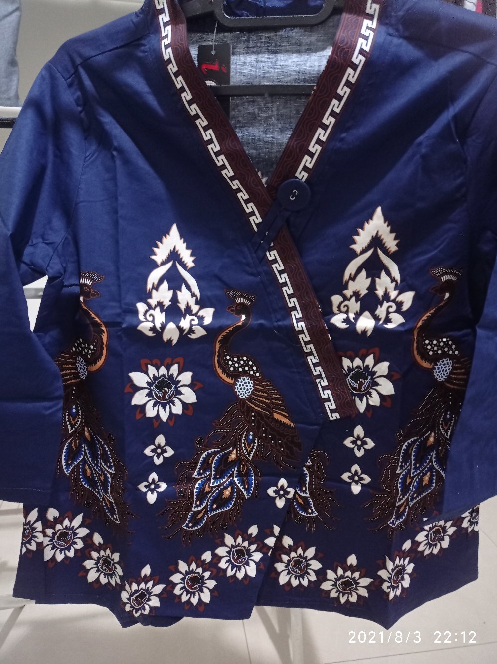 Maja - Long Kyoto Top  / Atasan Batik Wanita Lengan Panjang