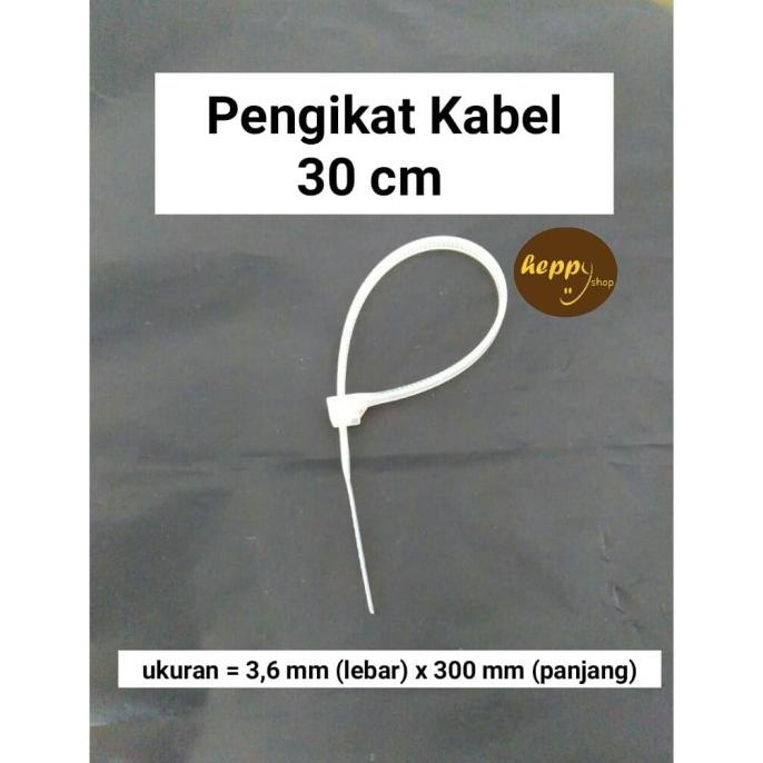 

Pengikat Kabel, Cable Ties 30 cm, Kabel Tis heppys44 Murah