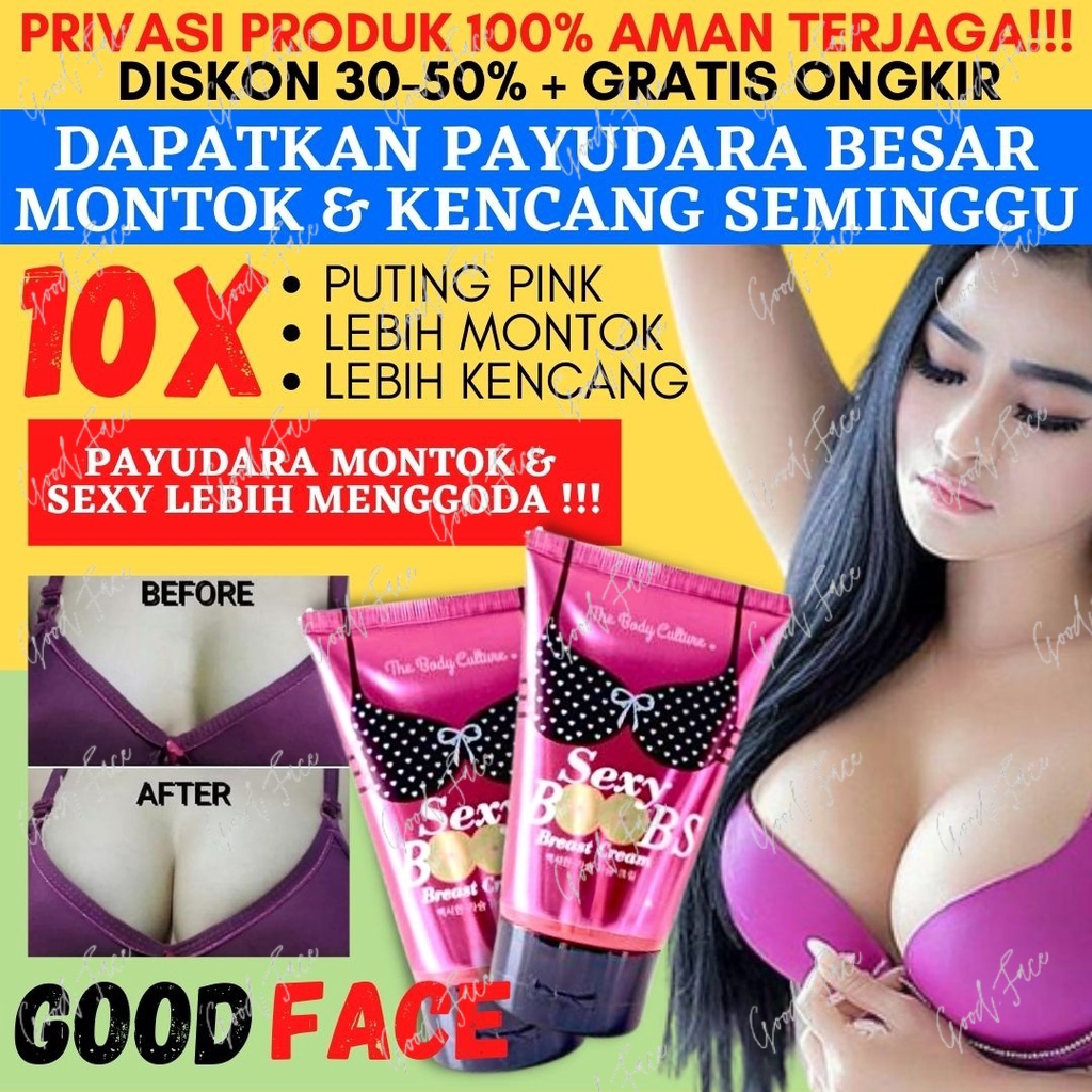 [PRIVASI] CREAM PEMBESAR PAYUDARA SEXY BOOBS PERAWATAN PAYUDARA