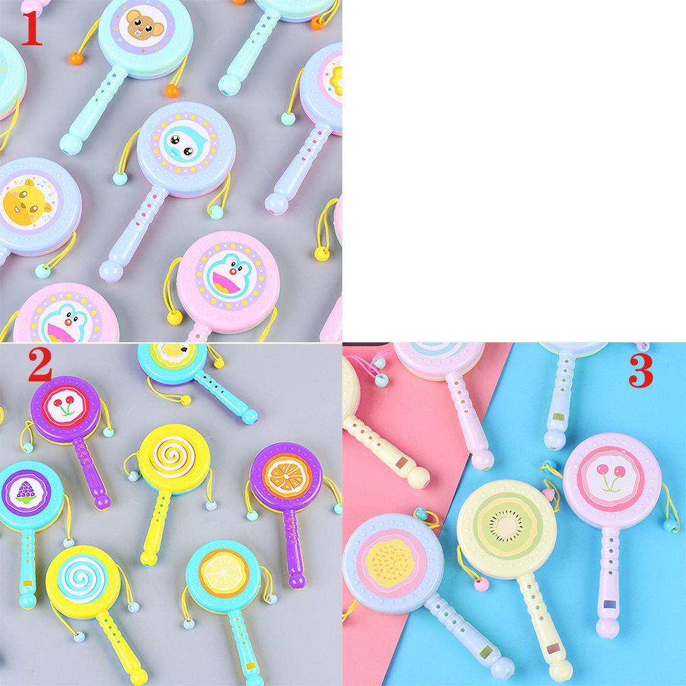 R-flower Mainan Edukasi Bayi / Anak Model Rattle Perkusi Motif Bunga