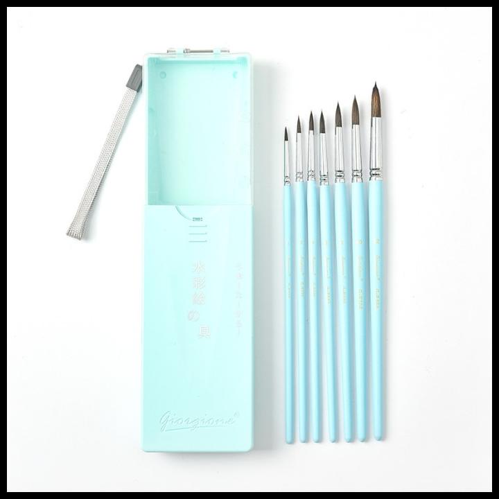 

Giorgione Brush Set 7 G-Mk007 In Case (Mix Fur Brush)