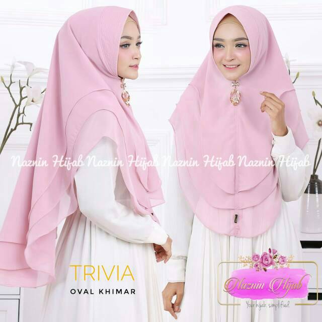 Hijab Trivia Oval Khimar