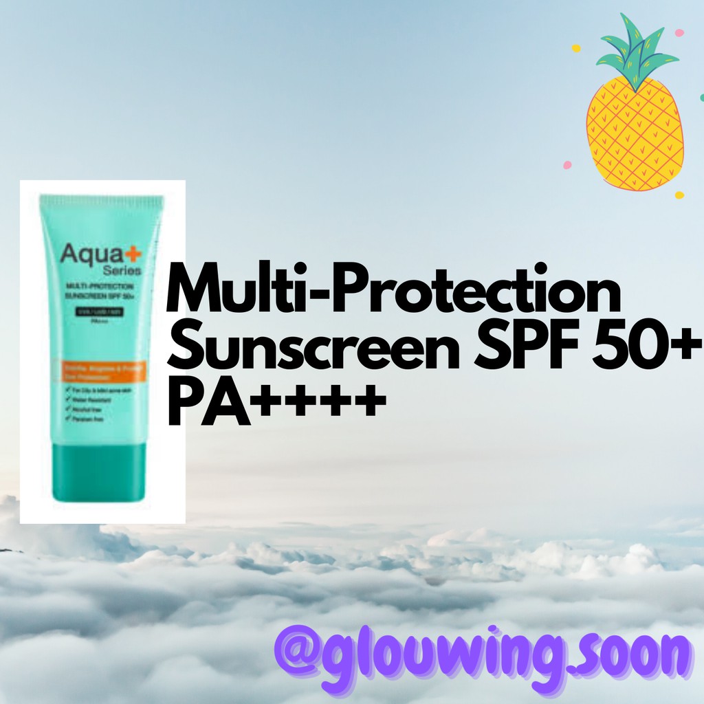 Aqua+ Series Multi Protection Sunscreen SPF 50+