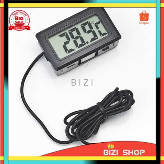 Pengukur Suhu Digital Termometer Air Ikan Aquarium Aquascape Outdoor
