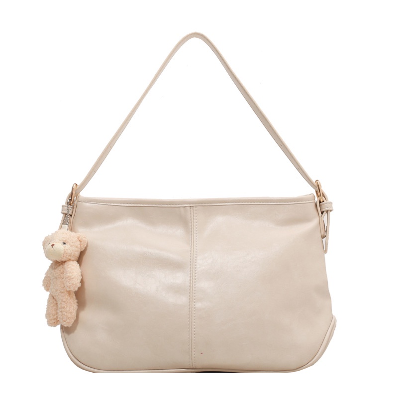 TASHAPPY BQ3339 Tas SHOULDER BAG Wanita Polos Modis Terbaru Free Boneka model korea supplier tas import