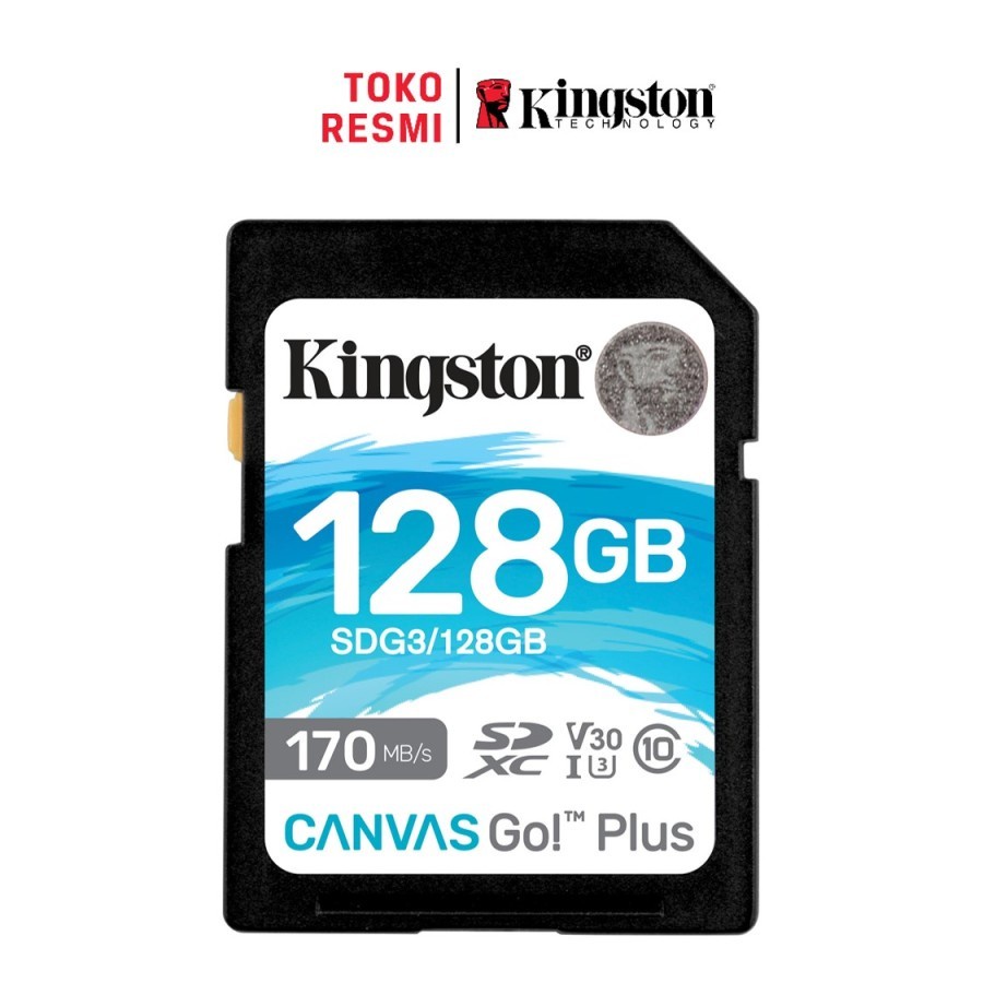 SD Card 128GB Kingston Canvas Go! Plus Class 10 SDXC