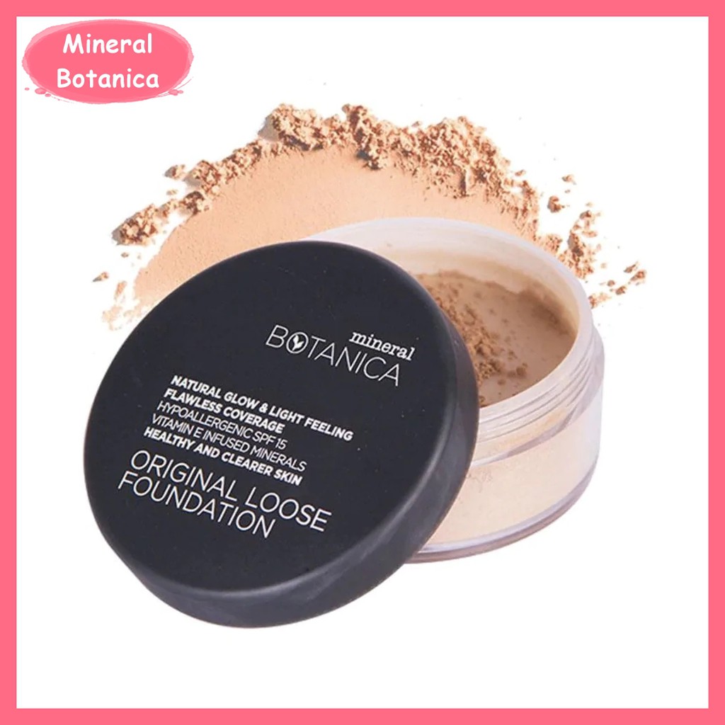 Botanica Original Loose Foundation Natural 15Gr / Loose Powder / Bedak