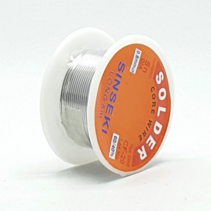 Timah Solder 5 Meter 0.8mm Alloy 60/40