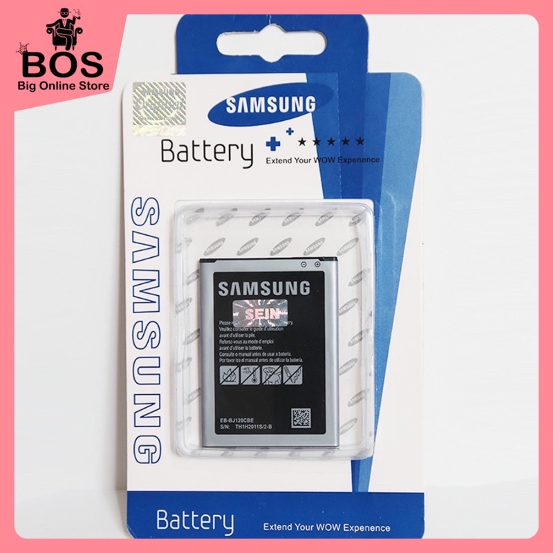 BOS - Baterai Samsung J1 2016/J120/J120F/J120H/EB-BJ120CBU | Battery Batre HP