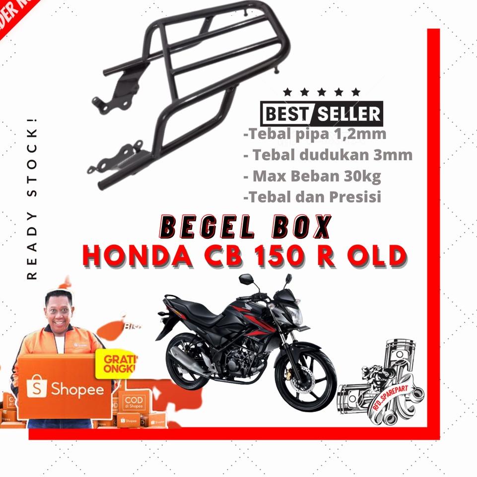 KD.01Jn22ĸ– Bracket Braket Behel Begel Box Jok Motor Honda cb150r old / Breket box cb150r old akseso