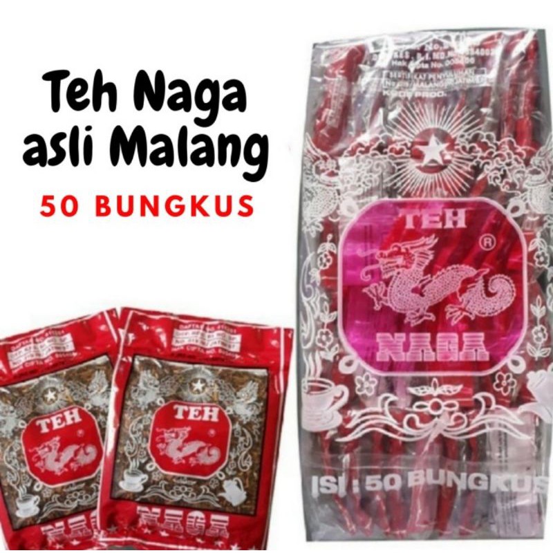 

Teh Naga Asli Malang - 50 sachet