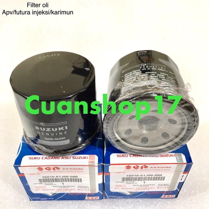 FILTER OLI OLI FILTER  SUZUKI APV FUTURA INJEKSI KARIMUN