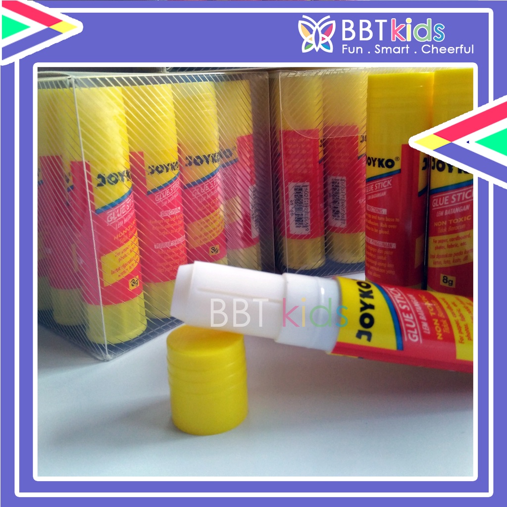 LEM KERTAS ANAK JOYCO STICK 8GR LEM BATANG GLUE STICK MENEMPEL