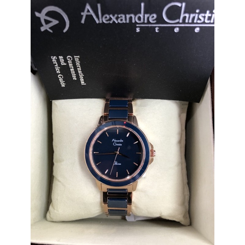 alexandre christie 2930lh keramix biru wanita