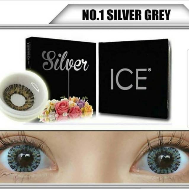 [ NORMAL ] SOFTLENS ICE SILVER NO. 1 s/d 5