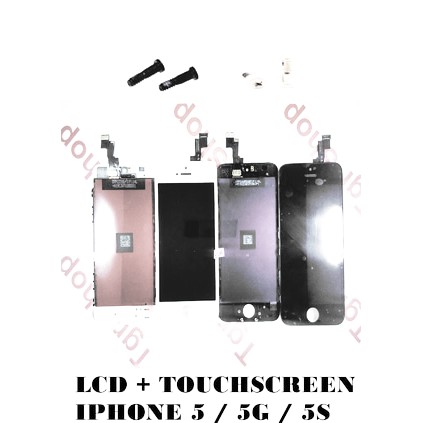 IPHONE 5 / 5G / 5S LCD + Touchscreen bergaransi Original OEM