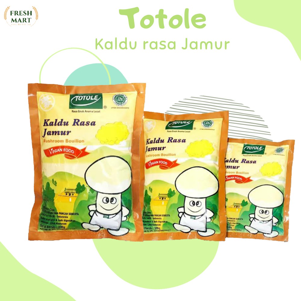 

Totole kaldu jamur 200gr