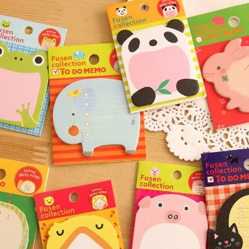 

SN010 STICKY NOTES ANIMAL LUCU