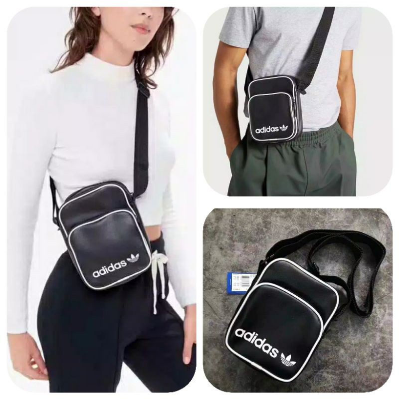 Tas Slempang Sling Bag adidas Pria Cowok Laki-laki/Wanita Keren Murah